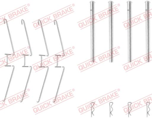 QUICK BRAKE Комплектующие, колодки дискового тормоза 109-1155